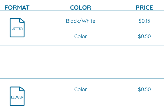 Printer Pricing