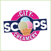 City Scoops Creamery Logo