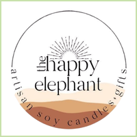 The Happy Elephant Logo