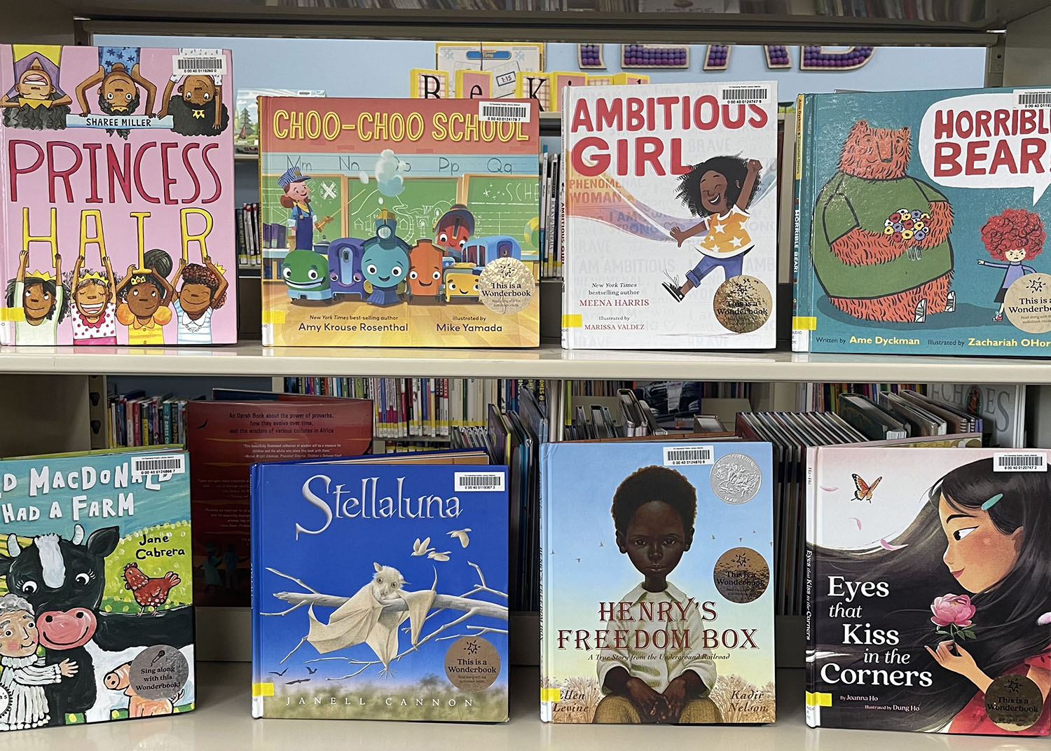 Wonder Books Available for Checkout from Tri-Township Library