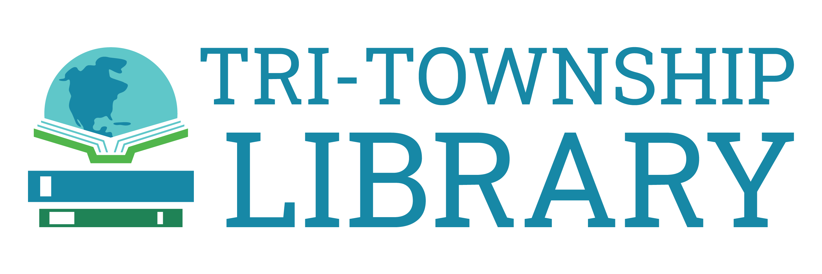 Logo for Tri-Township Library in Troy, Illinois