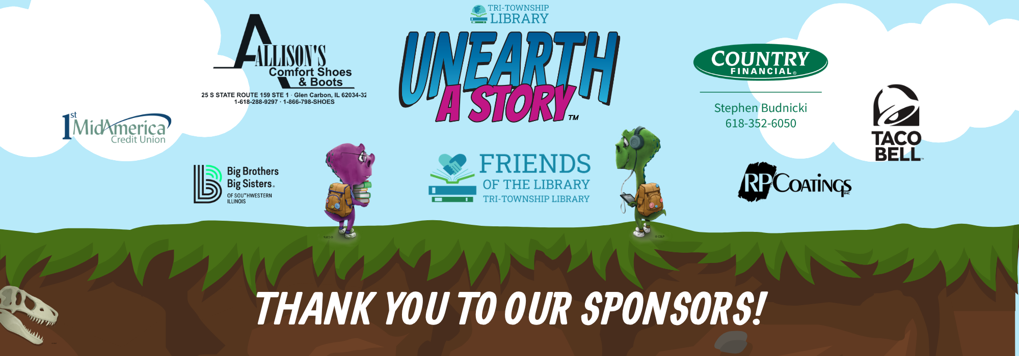 Thank you to our sponsors